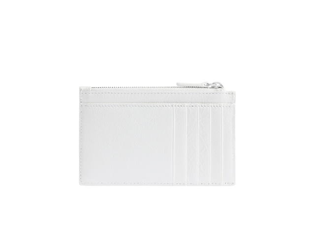 Balenciaga Balenciaga Cash Large Long Coin And Card Holder DIY Metal White - view 2