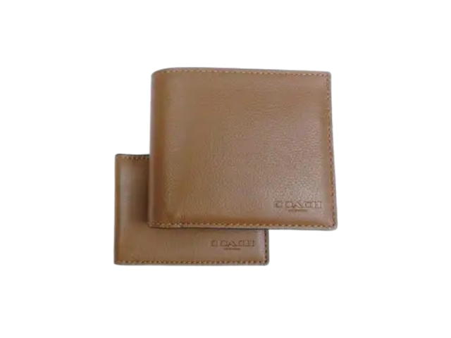 Coach Coach Boxed 3 In 1 Wallet Gift Dark Saddle - view 1