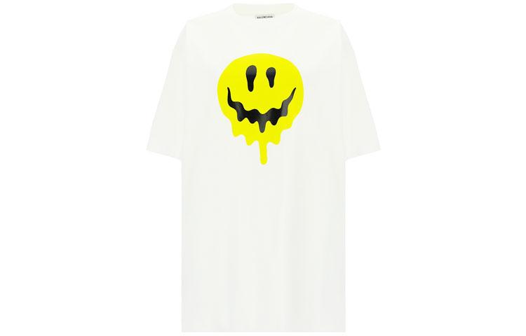 Balenciaga Balenciaga T-Shirt Loose Fit Style Women's White