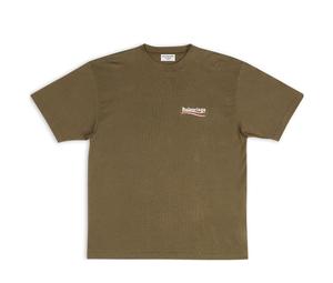 Buy Balenciaga Regular T-Shirt Women's Green Loose Fit Style at Sasom – Authentic and Ready to Ship