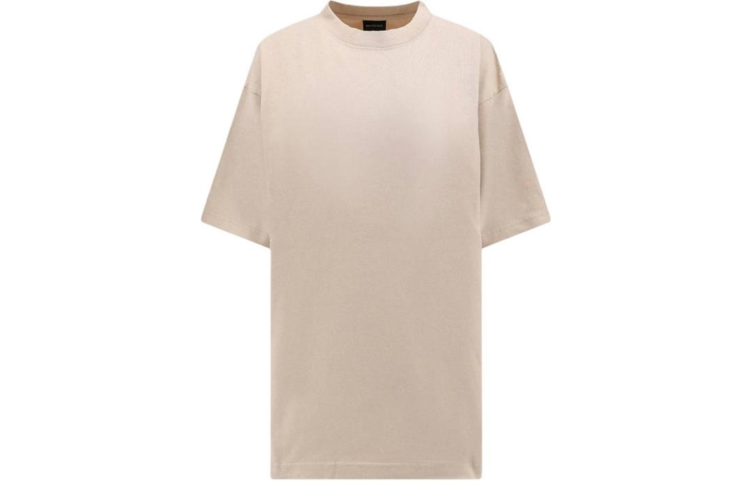 Balenciaga Balenciaga Logo Embellished Large Fit T Shirt