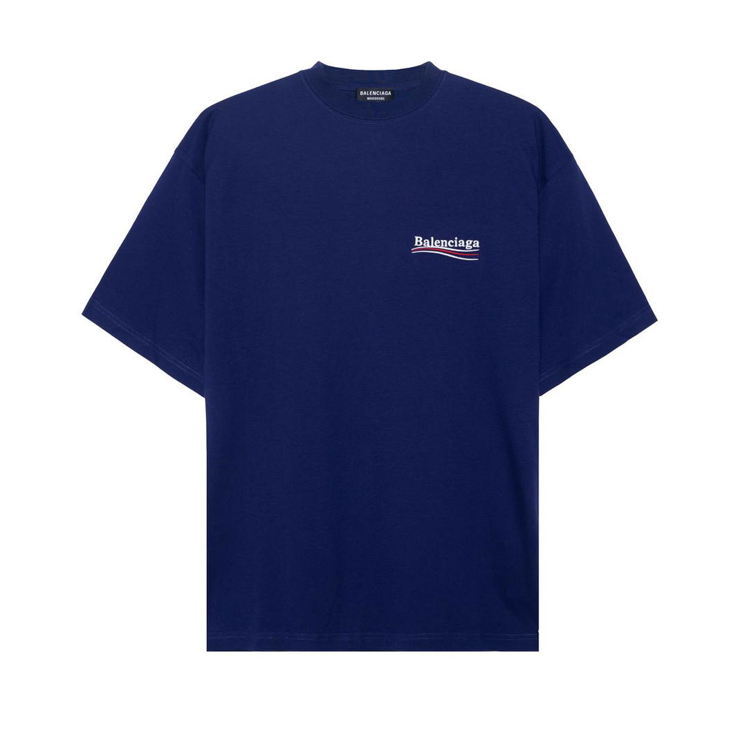 Balenciaga Balenciaga Political Campaign Oversized T Shirt Dark Blue/Multi