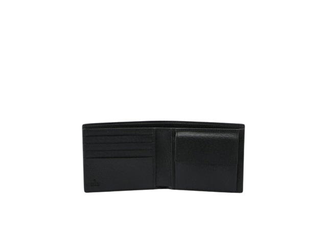 Gucci Gucci Bi-Fold Wallet In Black Leather - view 2