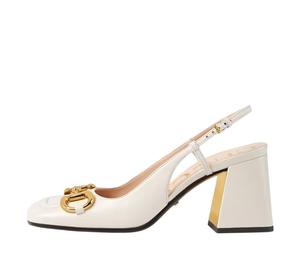 Buy Gucci Horsebit Mid heel Slingback Pumps at Sasom – Authentic and Ready to Ship