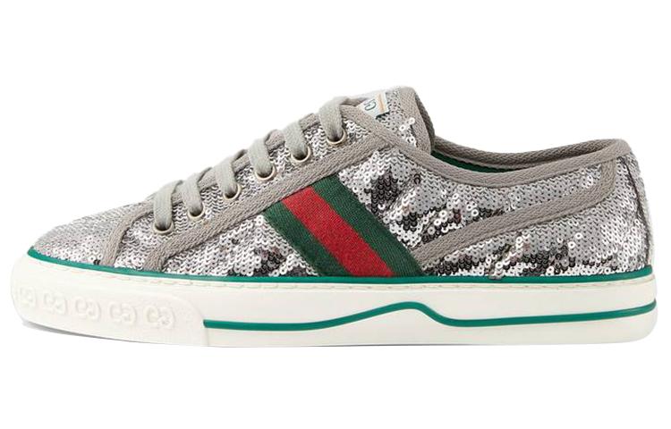 Gucci Gucci Women's Tennis 1977 'Sequin Silver' Women's