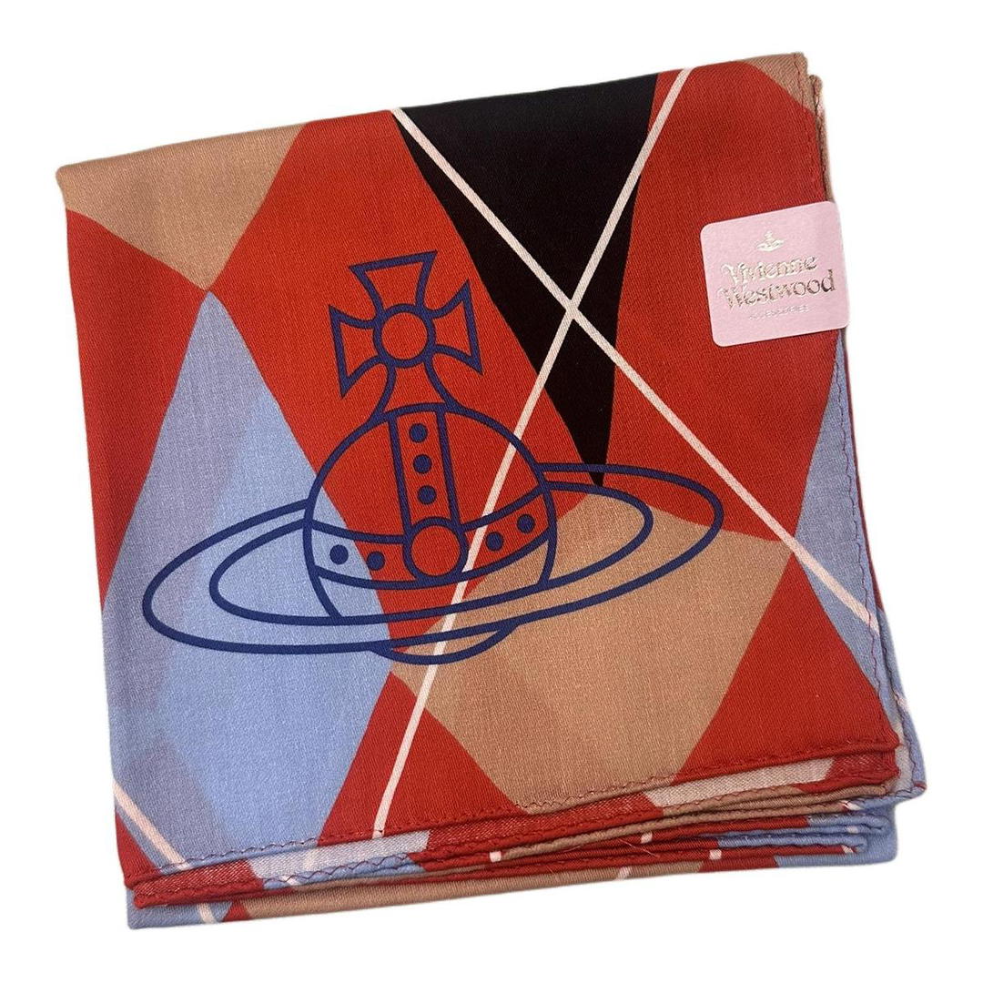 Vivienne Westwood Vivienne Westwood Cotton Silk Scarves Unisex Red