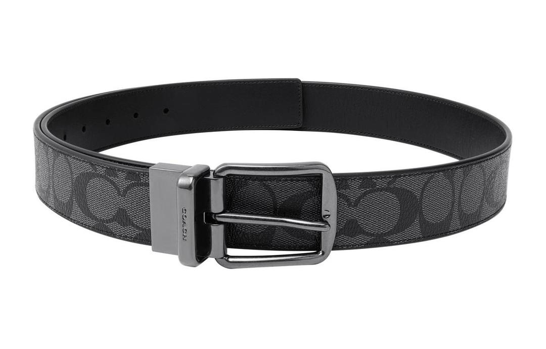 Coach Coach Harness Buckle Cut To Size Reversible Belt