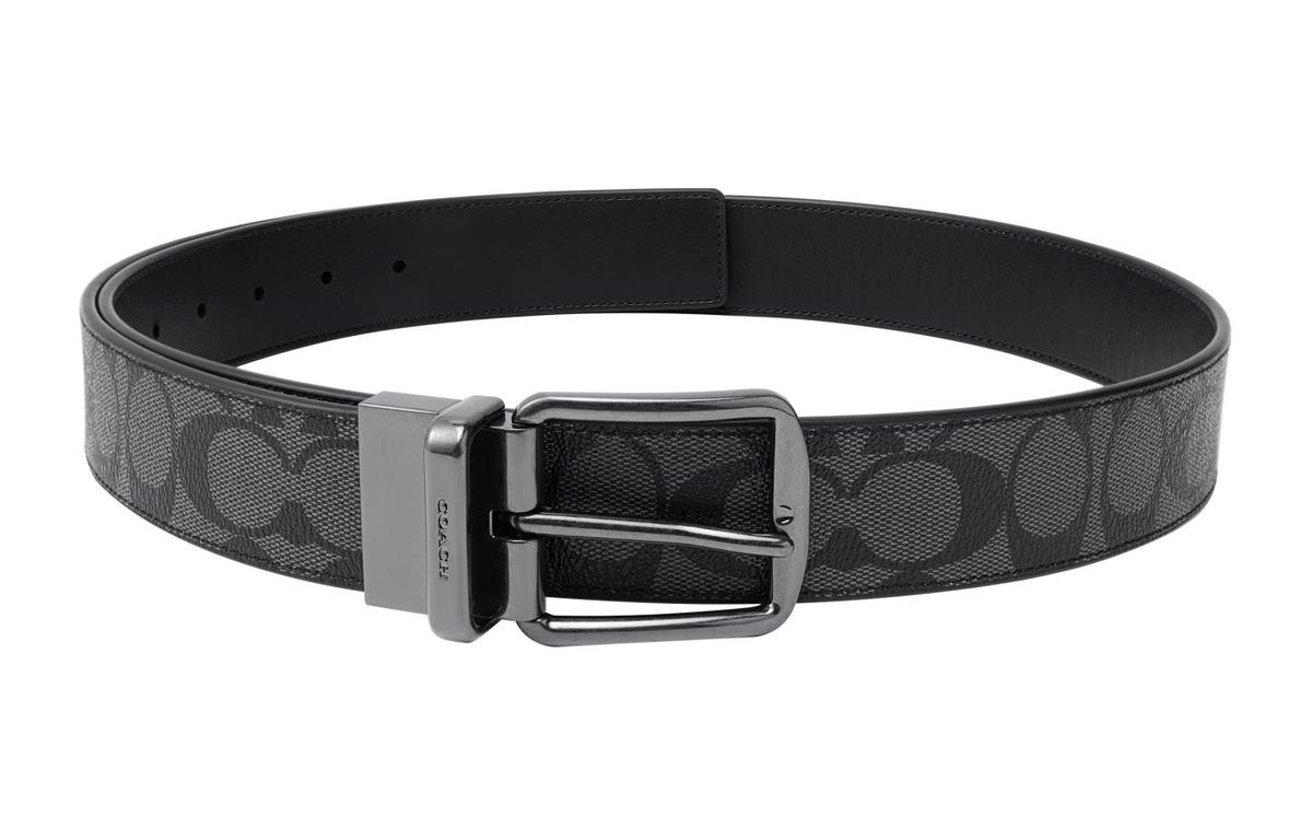 Coach Coach Harness Buckle Cut To Size Reversible Belt