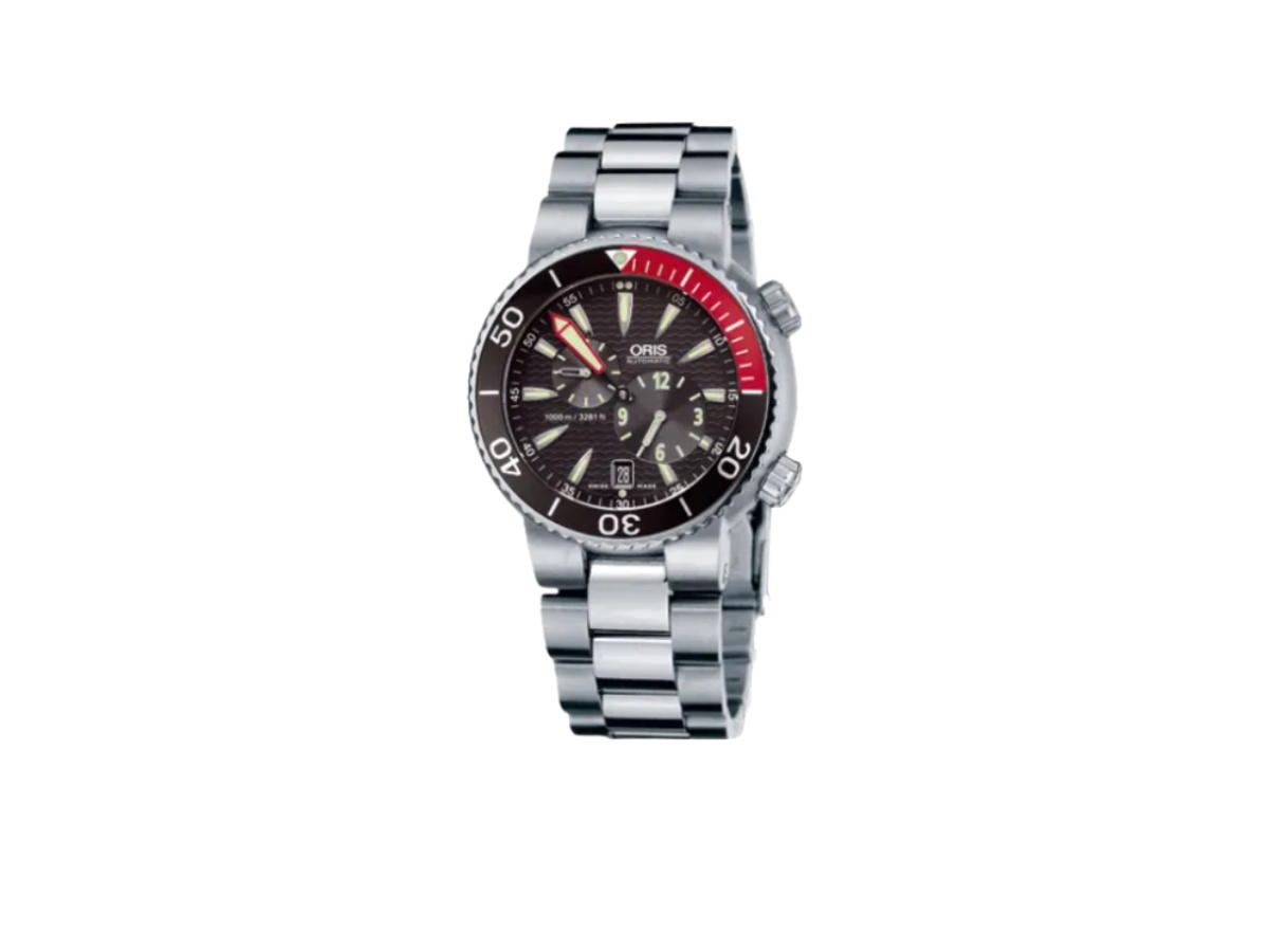 Oris Oris Meistertaucher Regulateur Watch  Silver