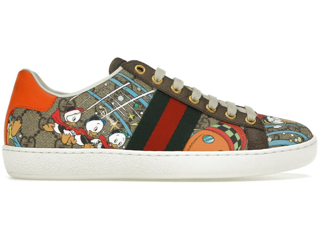Gucci Gucci Ace x Disney Huey, Dewey, Louie Print (Women's)