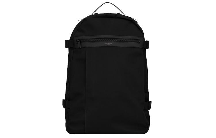 Saint Laurent Saint Laurent City Nylon Backpack Regular Unisex Black