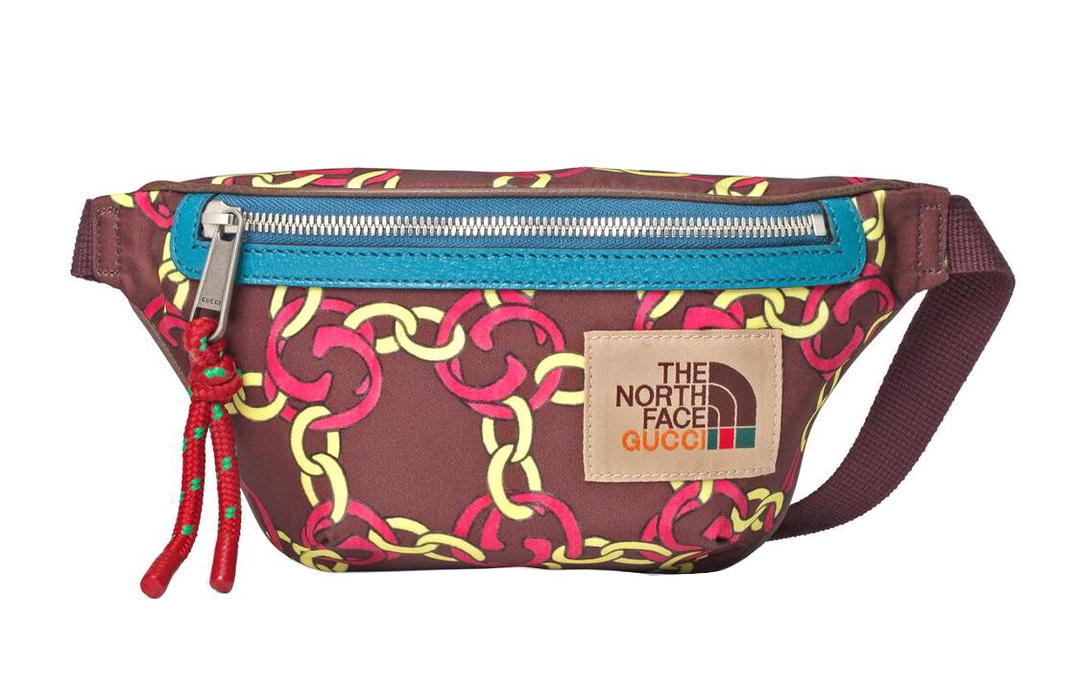 Gucci Gucci The North Face Collaboration Recycled Nylon Fanny Pack Unisex Brown