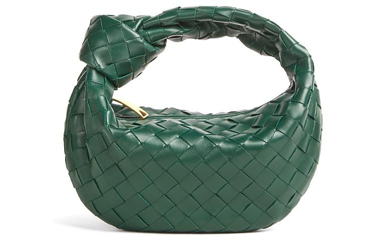 Bottega Veneta Bottega Veneta JODIE Cow Leather Dumpling Bag Clutches Mini Women's Dark Green