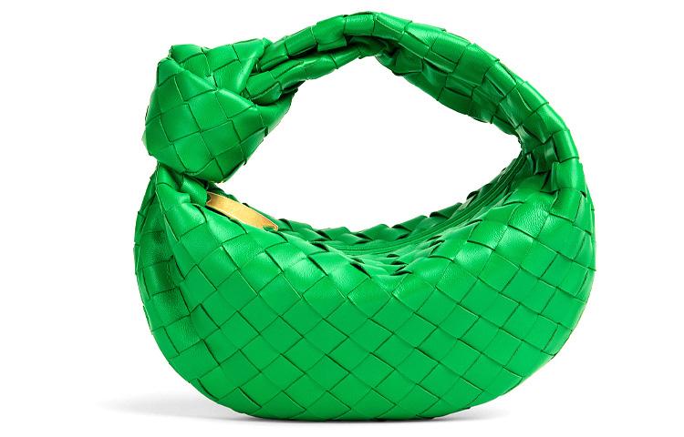 Bottega Veneta Bottega Veneta JODIE Leather Dumpling Bag Clutches Mini Women's Green