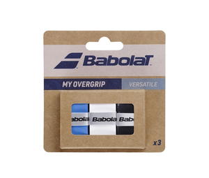 Buy Babolat My Overgrip x3 Grip Tape Racket Tennis Black White Navy at Sasom – Authentic and Ready to Ship