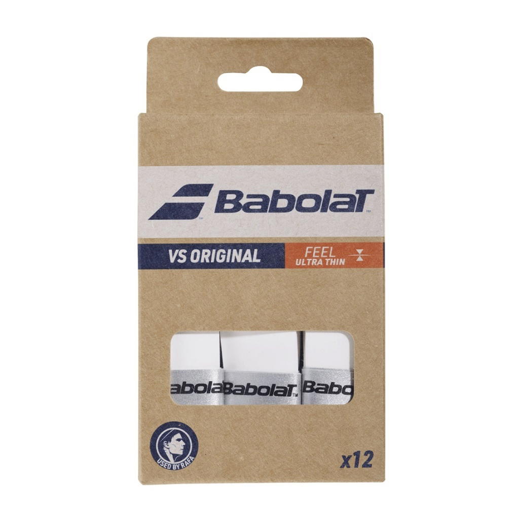 Babolat Babolat VS Original x12 Racket Overgrips Tape Racket Tennis White