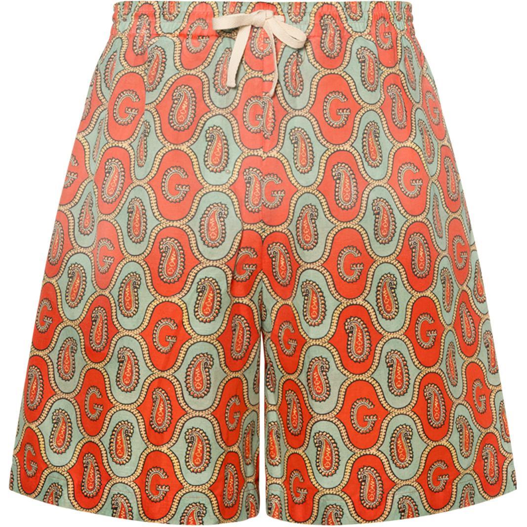 Gucci Gucci Casual Shorts Men Bright Orange