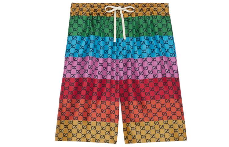Gucci Gucci Casual Shorts Men's Multicolor