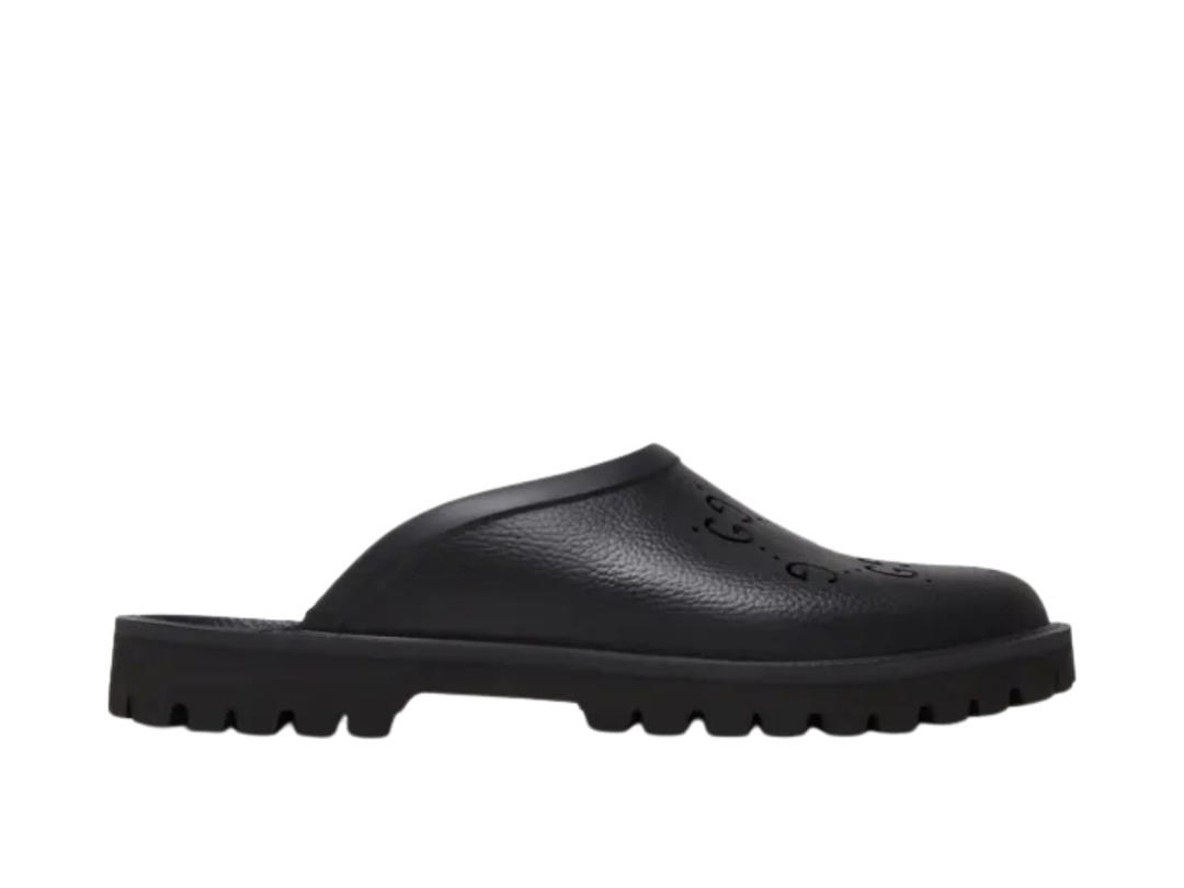 Gucci Gucci Slip On Sandal Black