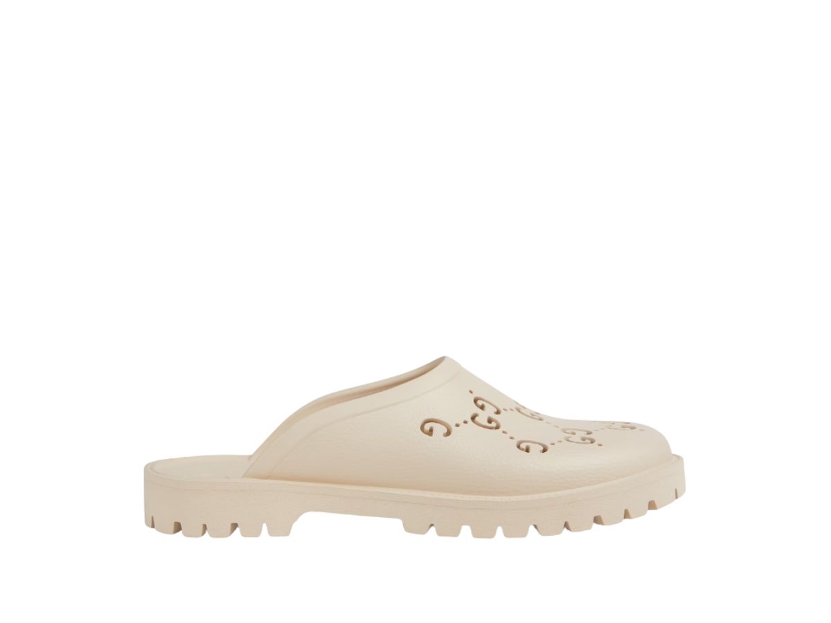 Gucci Gucci Slip On Sandal White