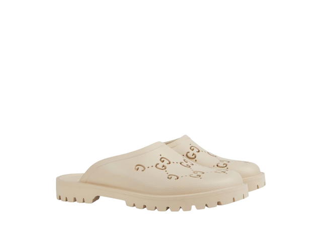Gucci Gucci Slip On Sandal White - view 2