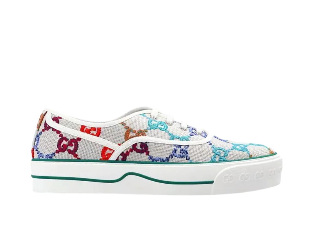 Gucci Gucci Tennis 1977 Low GG Embroidered Logo Multi