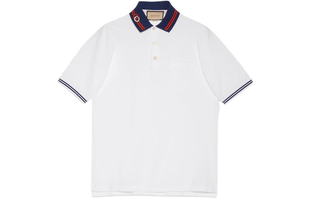 Gucci Gucci SS22 Polo Shirt Men's White