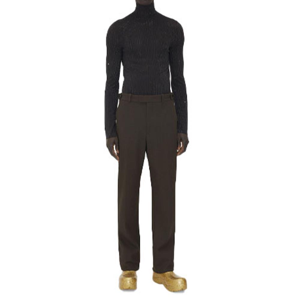 Bottega Veneta Bottega Veneta Casual Pants Men Chocolate