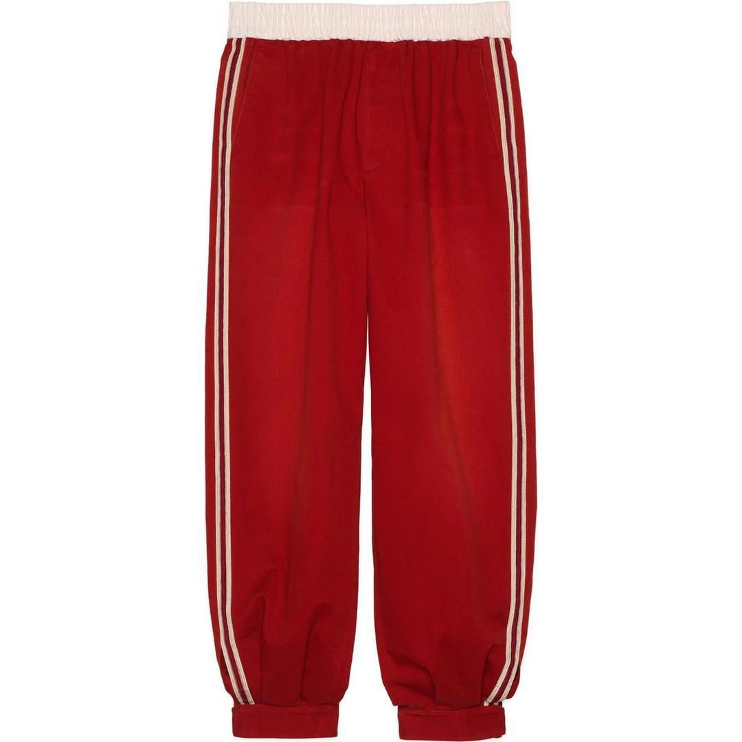 Gucci Gucci SS21 Casual Pants Men's Red