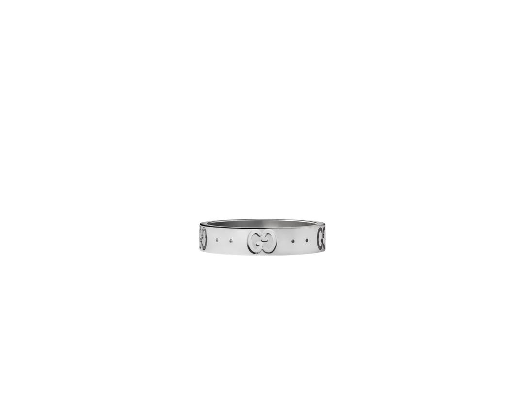 Gucci Gucci Icon thin 18k ring Silver