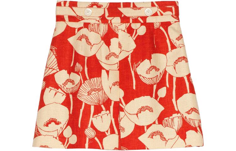 Gucci Gucci Casual Long Skirts Women's Red