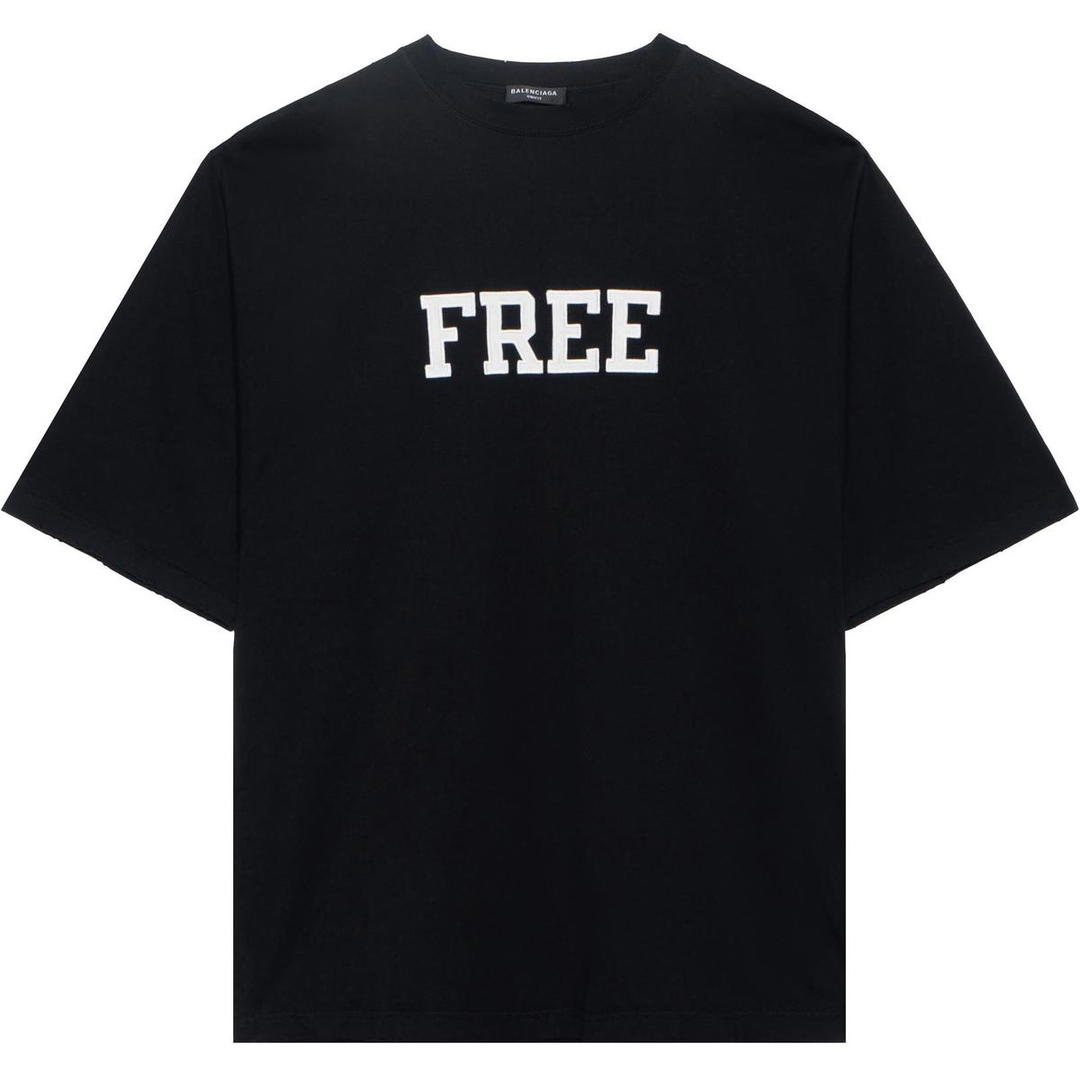 Balenciaga Balenciaga Wide Fit Free T Shirt