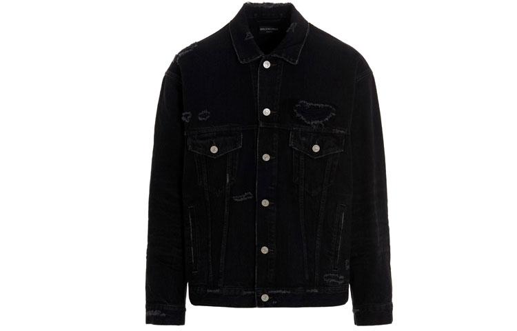 Balenciaga Balenciaga Denim Jacket Men's Black