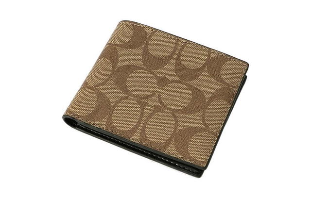 Coach Coach Billfold Wallet 10 - khaki - view 2