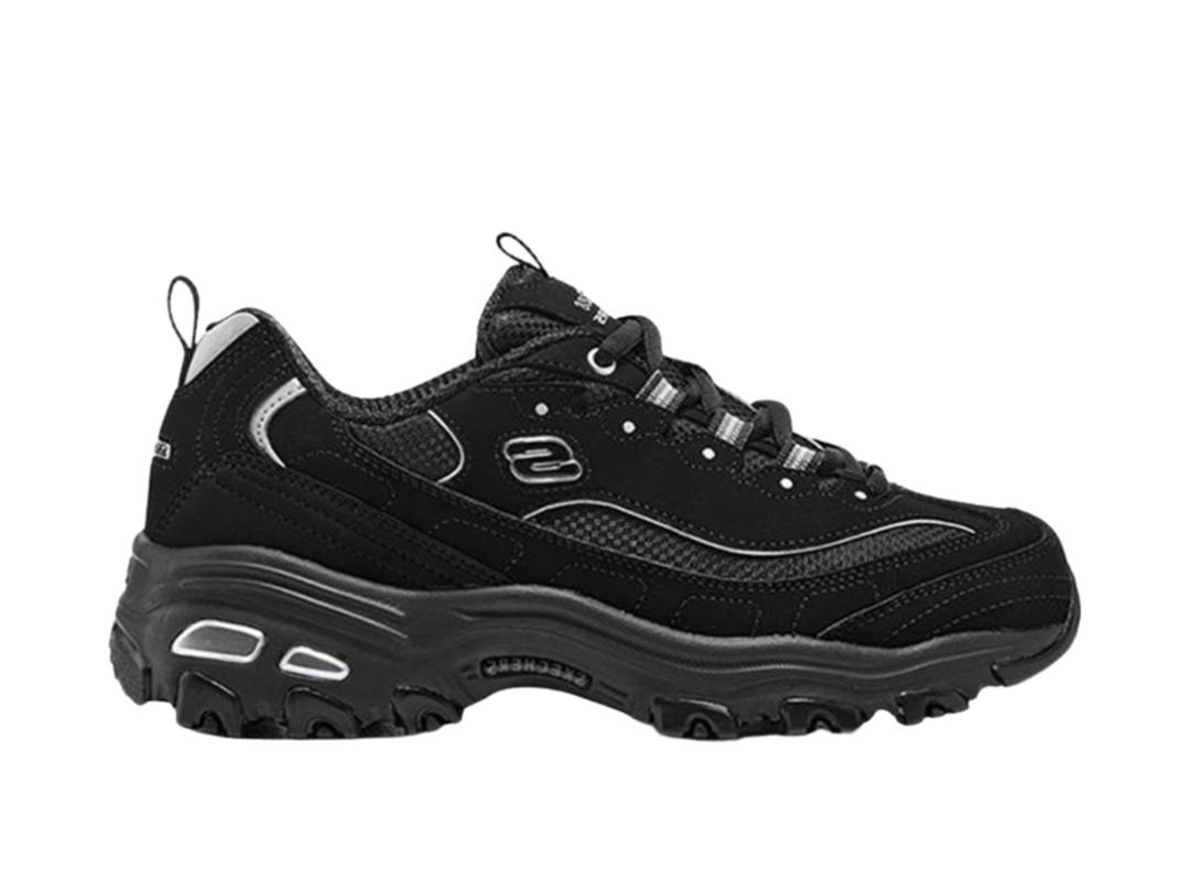 Skechers Skechers D'lites Black Silver (Women's)