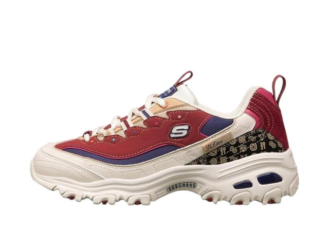 Skechers Skechers D'lites 2021 New Year White Red (Women's) - view 2