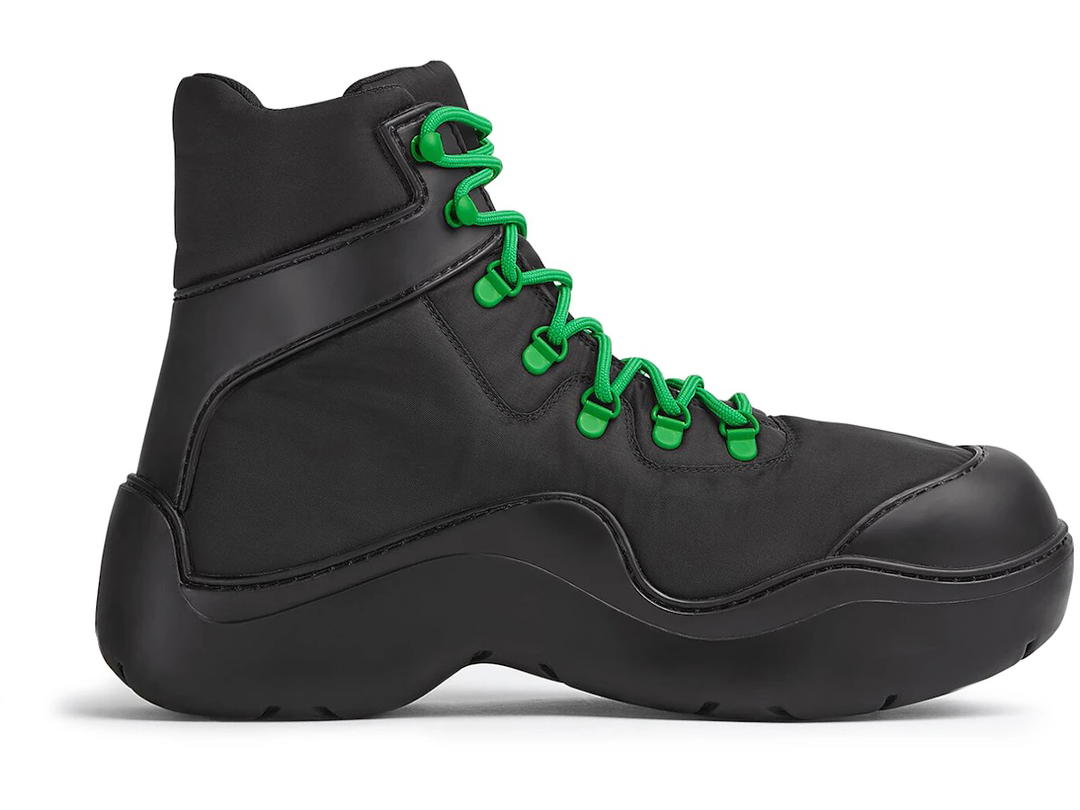 Bottega Veneta Bottega Veneta Puddle Bomber Black Green