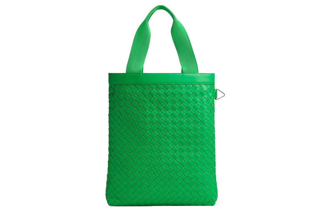 Bottega Veneta Bottega Veneta Calfskin Tote Bag Shopping Bag Handbag Men's Green