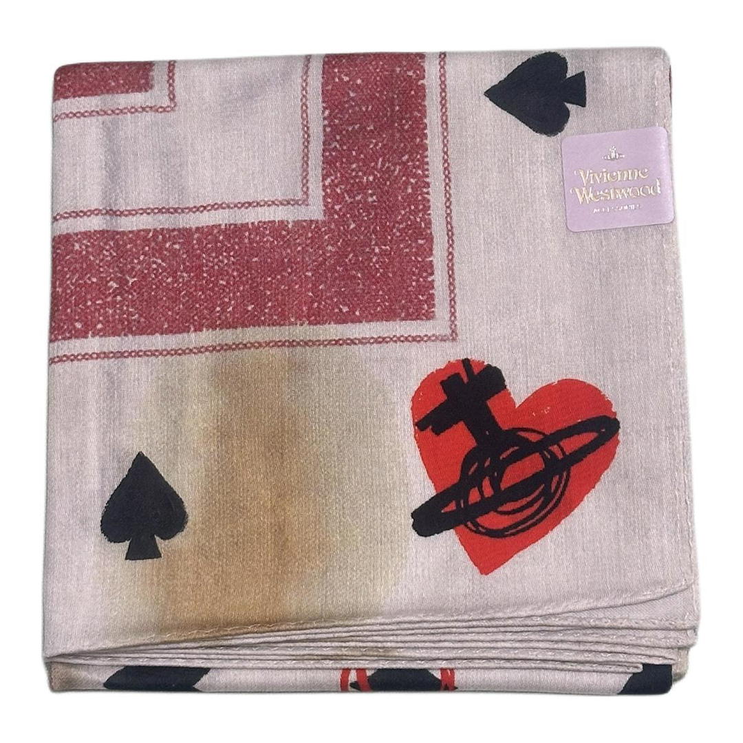 Vivienne Westwood Vivienne Westwood Cotton Silk Scarves Unisex White