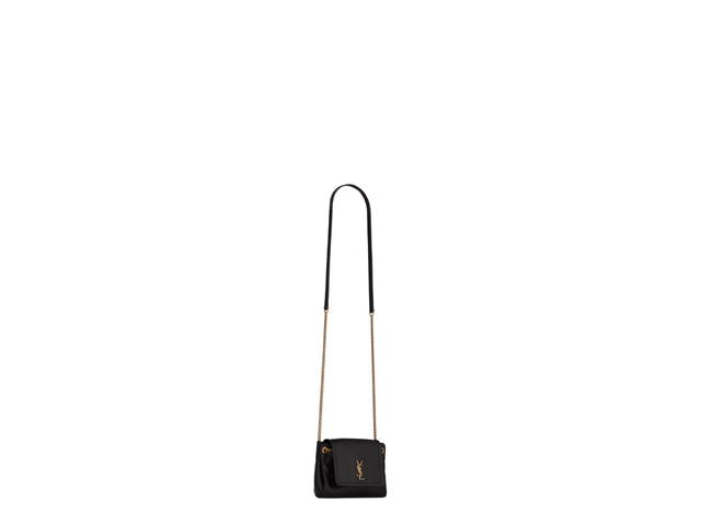 Saint Laurent Saint Laurent Mini Nolita In Lambskin Black - view 3
