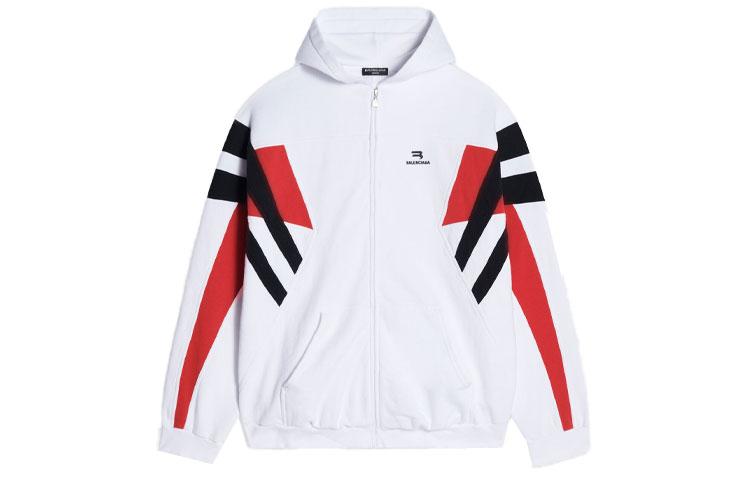 Balenciaga Balenciaga Sporty B Zip Up Tracksuit Hoodie