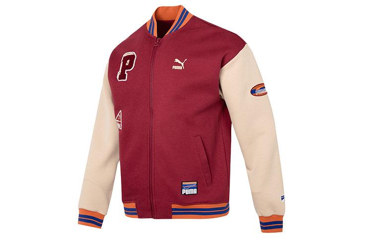 Puma Puma TEAM BADGE Baseball Jerseys Unisex Burgundy