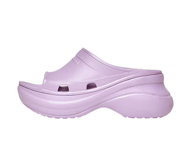 Balenciaga Balenciaga X Crocs Pool Slides Light Purple (Women's) - view 2