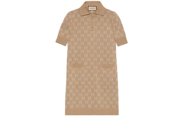 Gucci Gucci GG jacquard Polo Dress