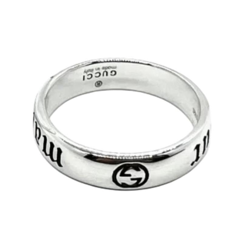 Gucci Gucci 925 Sterling Silver Rings Women's Silver
