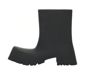 Buy Balenciaga 50mm Trooper Rubber Boots 'Black' Women's at Sasom – Authentic and Ready to Ship