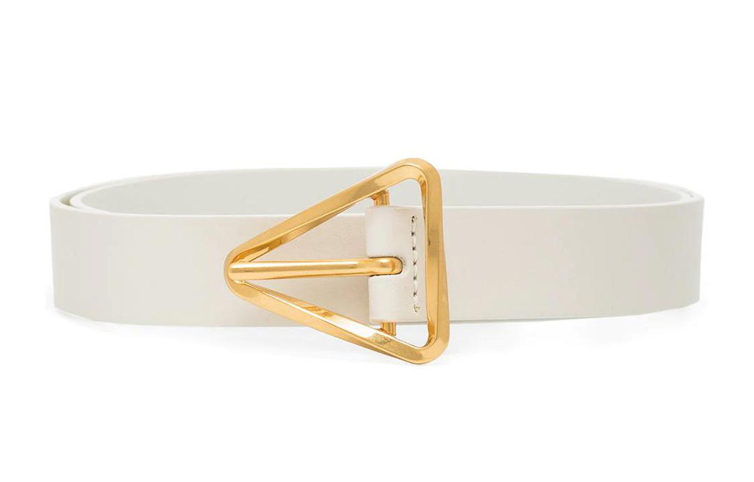 Bottega Veneta Bottega Veneta Leather Belts Women's White
