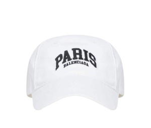 Buy Balenciaga Mens Cities Paris Cap White at Sasom – Authentic and Ready to Ship
