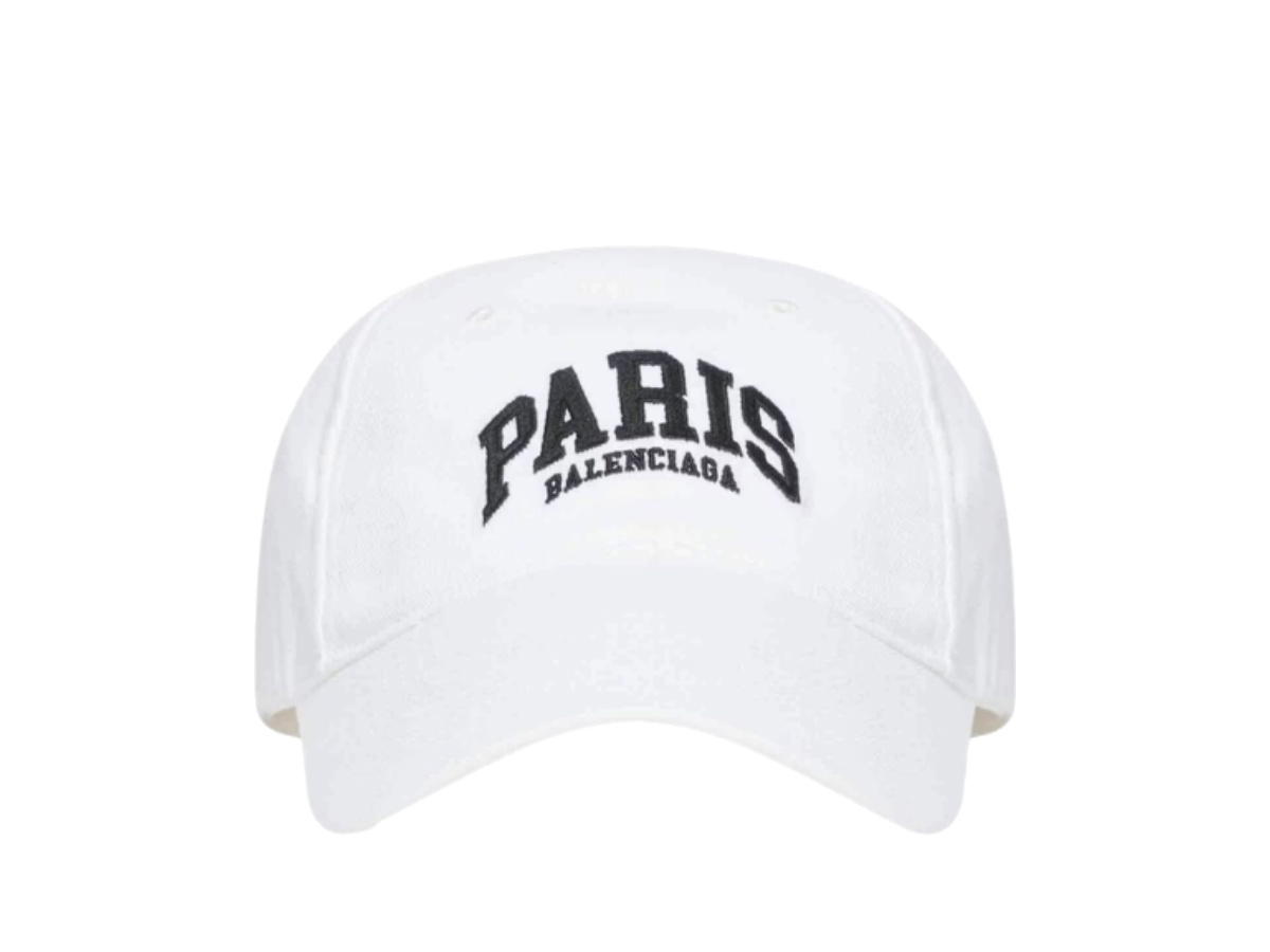 Balenciaga Balenciaga Mens Cities Paris Cap White