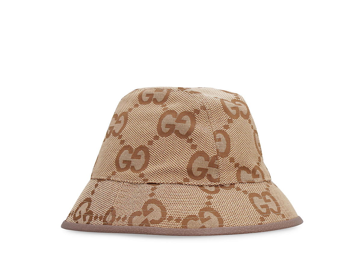 Buy Gucci Jumbo Gg Canvas Bucket Hatbeige Int 55 Cotton 45 Viscose Ext 70 Cotton 30 Polyester at Sasom – Authentic and Ready to Ship